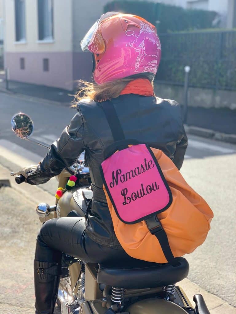 Sac baudrier DALZOTTO orange